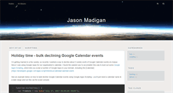 Desktop Screenshot of jasonmadigan.com